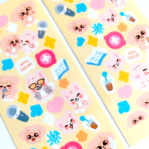 Stray Kids ✦ Deco Sticker Sheets