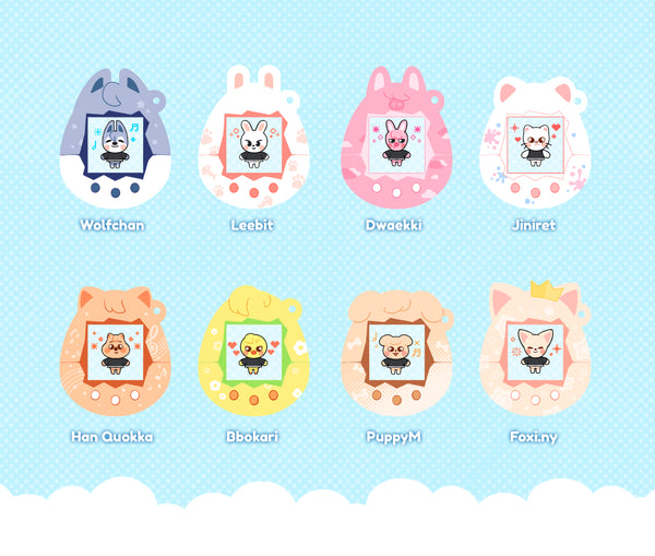 Stray Kids ✦ SKZOO Tamagotchi Acrylic Charms