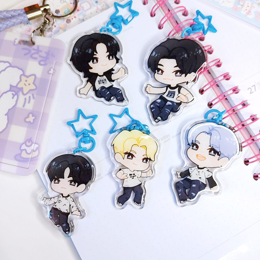 TXT ✦ The Chaos Chapter: FREEZE Acrylic Charms – Nialys Store