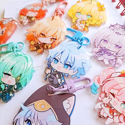 Honkai Star Rail ✦ Amphoreus Acrylic Charms
