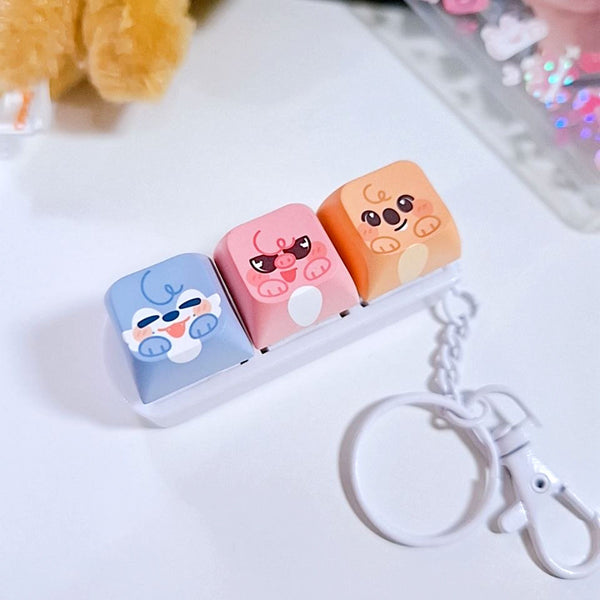 Stray Kids ✦ 3RACHA keycaps