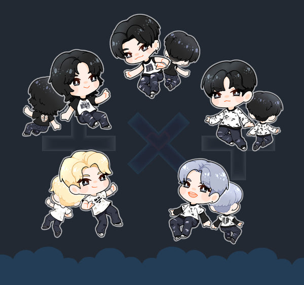 TXT ✦ The Chaos Chapter: FREEZE Acrylic Charms