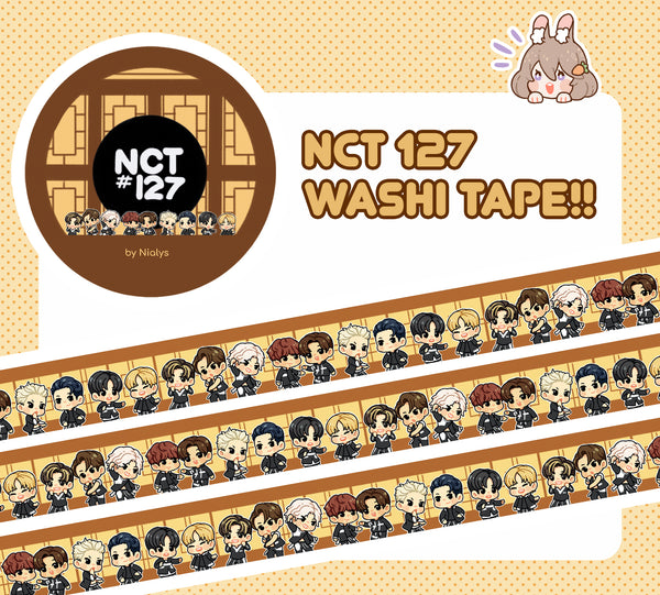 NCT 127 ✦ Kick It Washi Tape